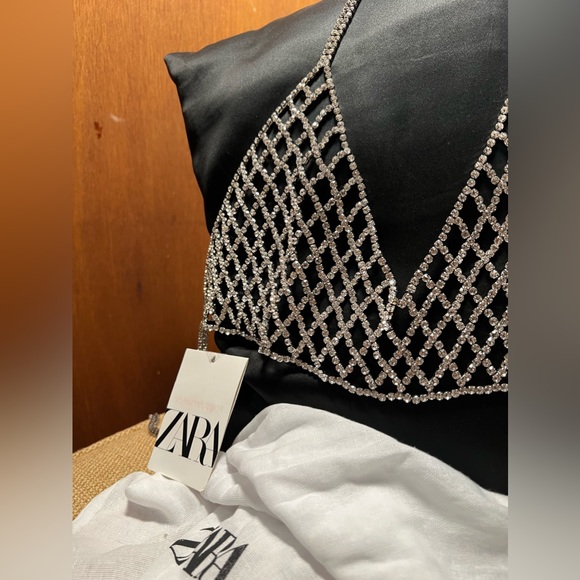 Sexy Rhinestone Decorative Top - Picture 2 of 3